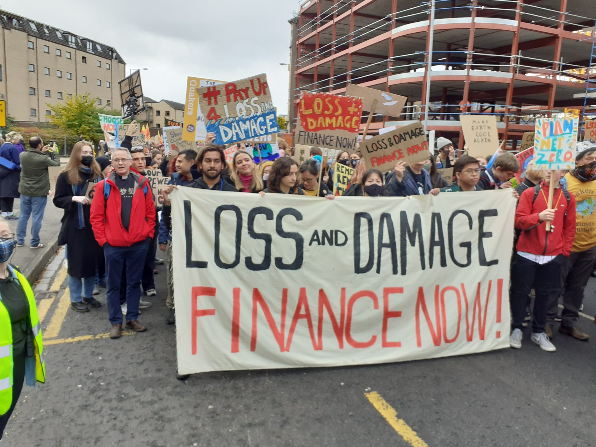 March for Loss and Damage Finance at COP26