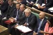 Boris Johnson takes question in Parliament