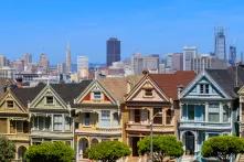 Row of Houses in San Francisco