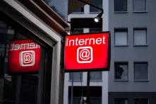 Internet Cafe Sign