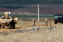 Turkish military patrol in Northern Syria