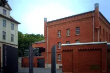 Entrance to the Memorial and Education Centre Andreasstraße