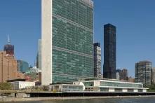 headquarters of the UN in New York City