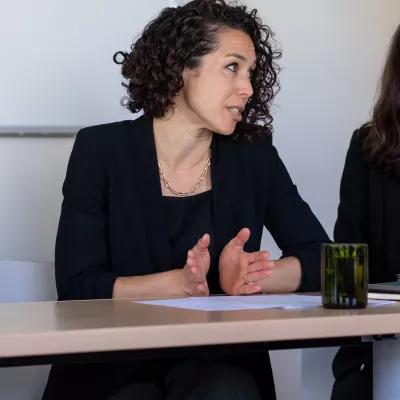 Hannah Winnick is talking