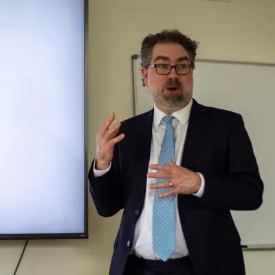 Peter Scoblic is talking