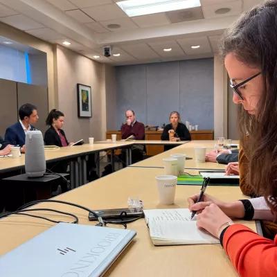 Meeting at the Brookings Institution