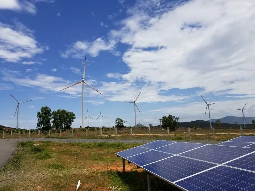 Wind and solar power generation