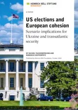 »Cover: US elections and European cohesion Scenario implications for Ukraine and transatlantic security«