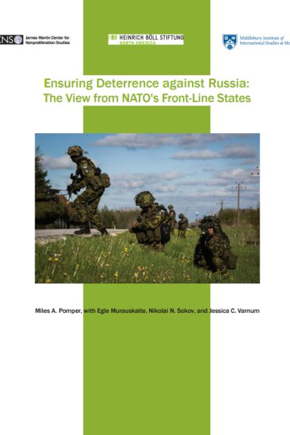 Ensuring Deterrence against Russia: The View from NATO's Front-Line ...